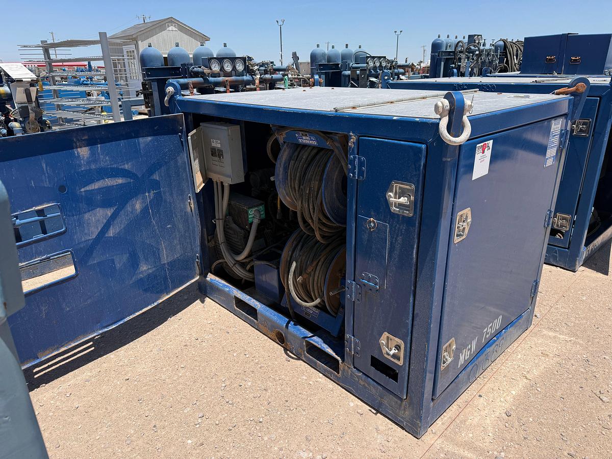 Used SELF CONTAINED 20K WP GREASE INJECTION UNIT COMBO P/B 8.4-KW ISUZU DIESEL GENERATOR