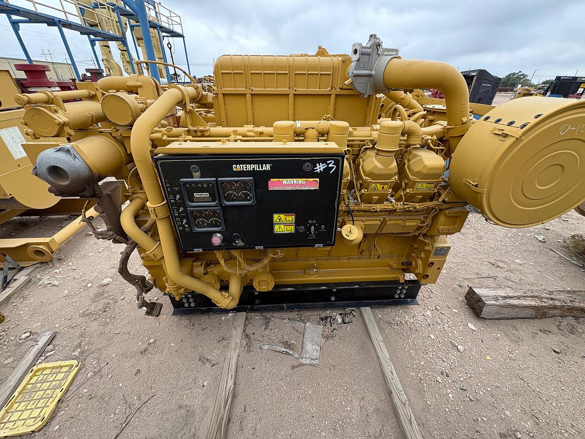Used Caterpillar 3512 84.7L diesel engine