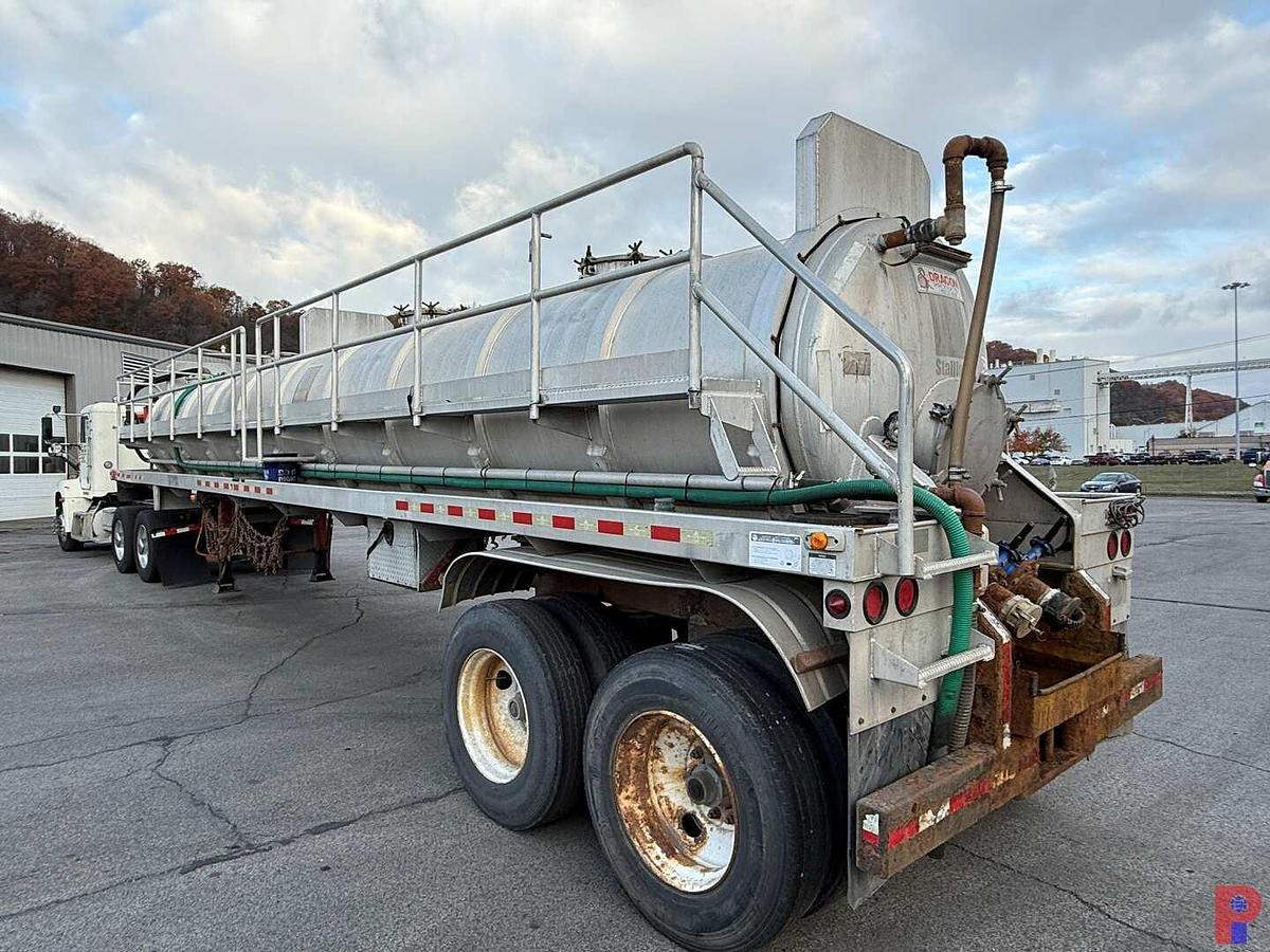Used 2011 DRAGON 120 BBL ALUMINUM T/A VACUUM TRAILER