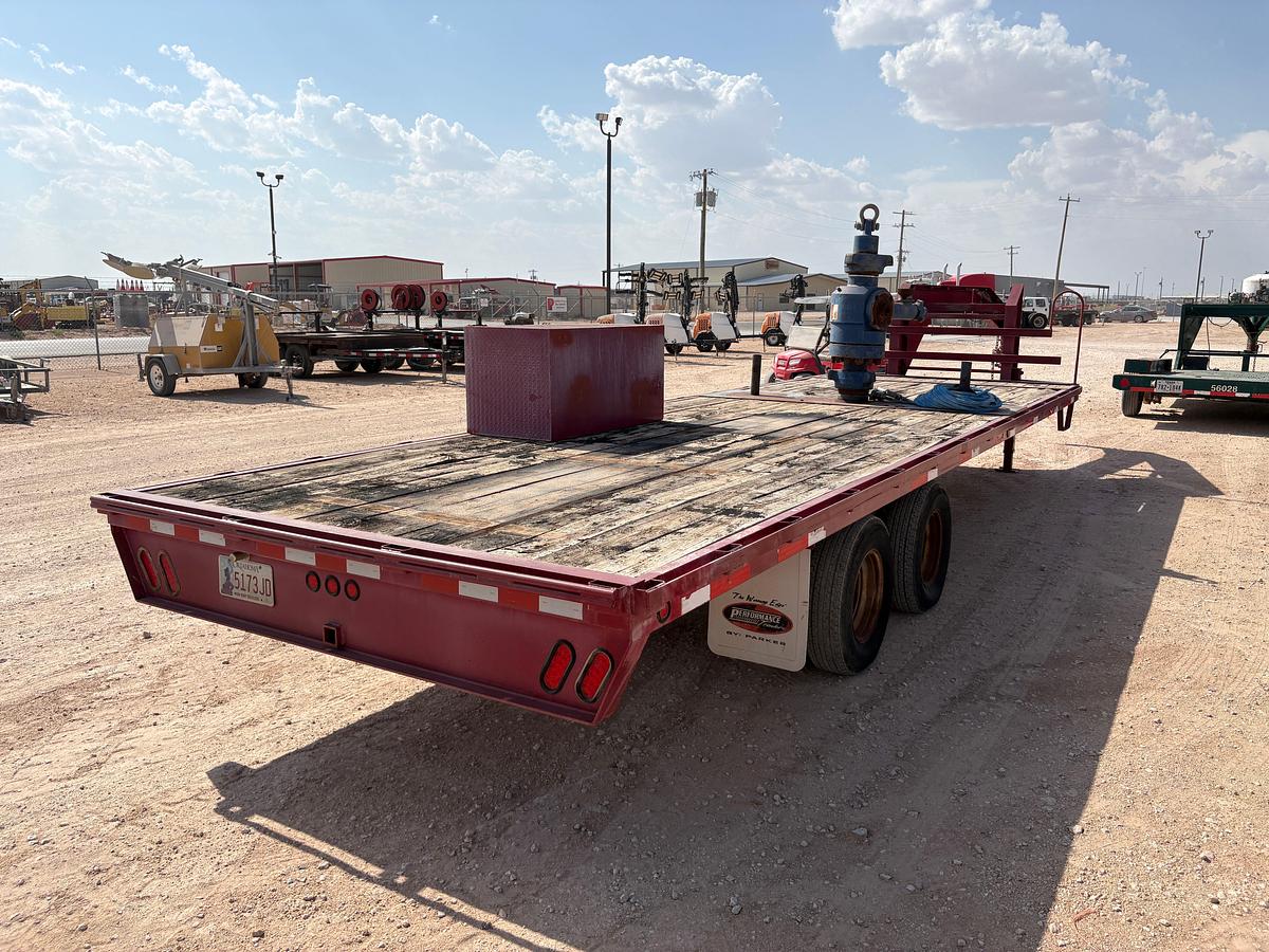 Used 2012 PARKER TRAILERS 26’ X 102” T/A GOOSENECK TOOL TRAILER