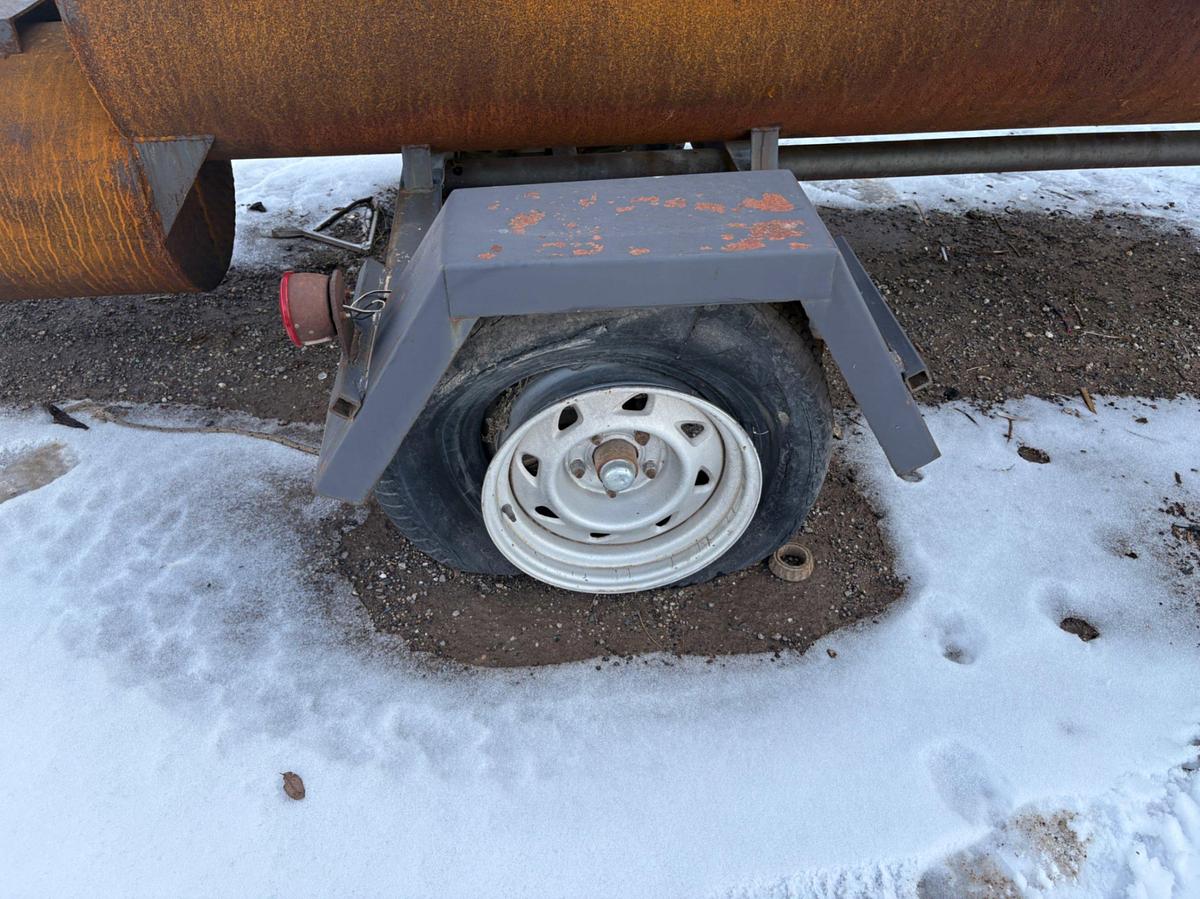 Used 10’ x 2’ s/a bumper pull bbq trailer