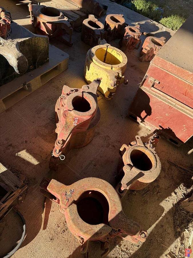 Used BACK LEFT FLOOR SECTION OF (10) 50 - 150 TON AOT & WILSON SIDE LATCH ELEVATORS