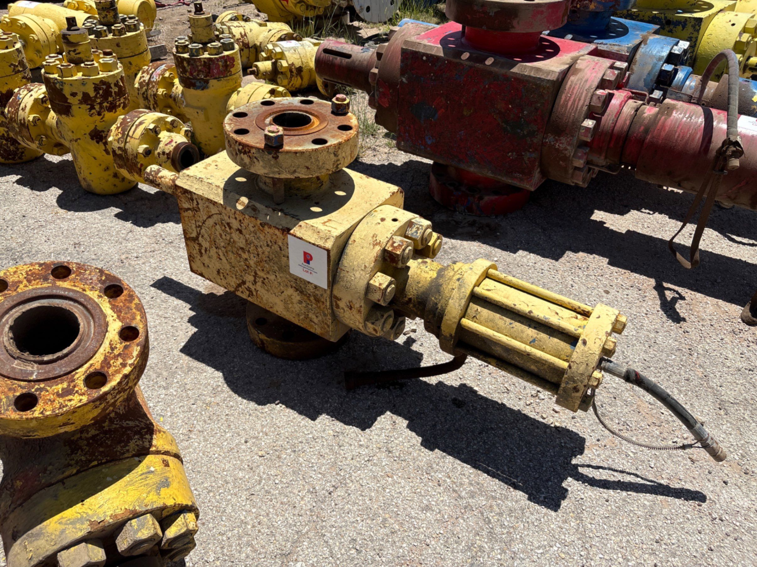 Used (4x$) (4) 4-1/16” 10k gate valves