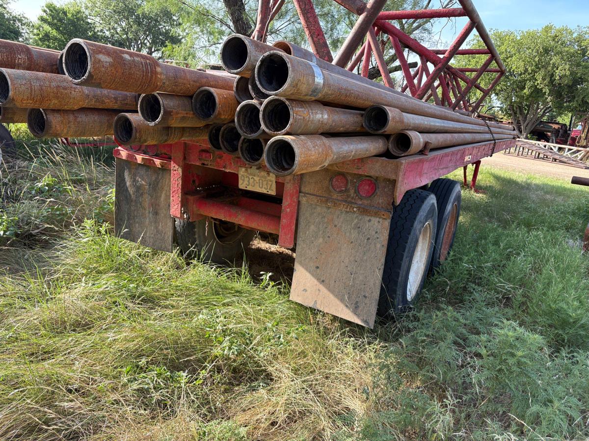 Used 40’ x 92” T/A OILFIELD FLOAT TRAILER