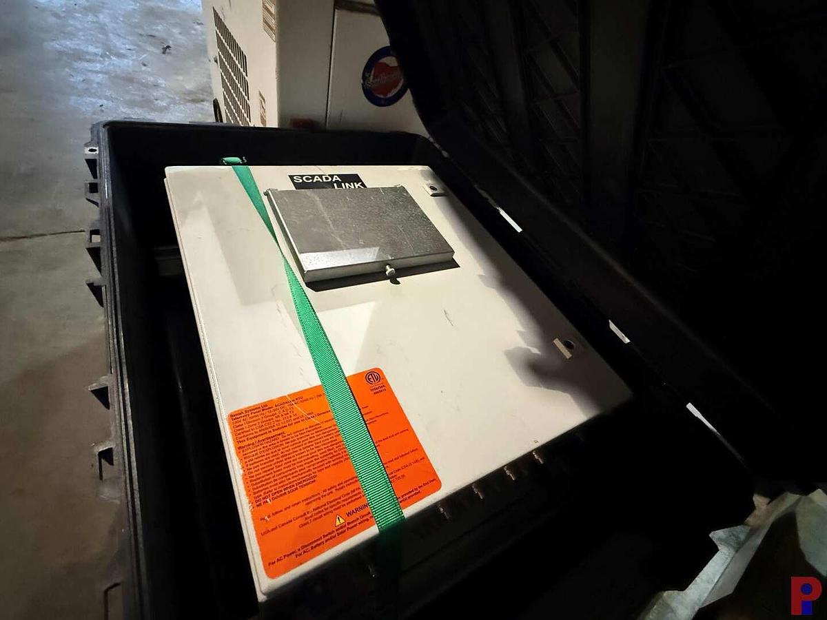 Used SCADA LINK REMOTE TERMINAL UNIT PKG. W/ 6 KW GENERATOR ON 14’ T/A BUMPER TRAILER