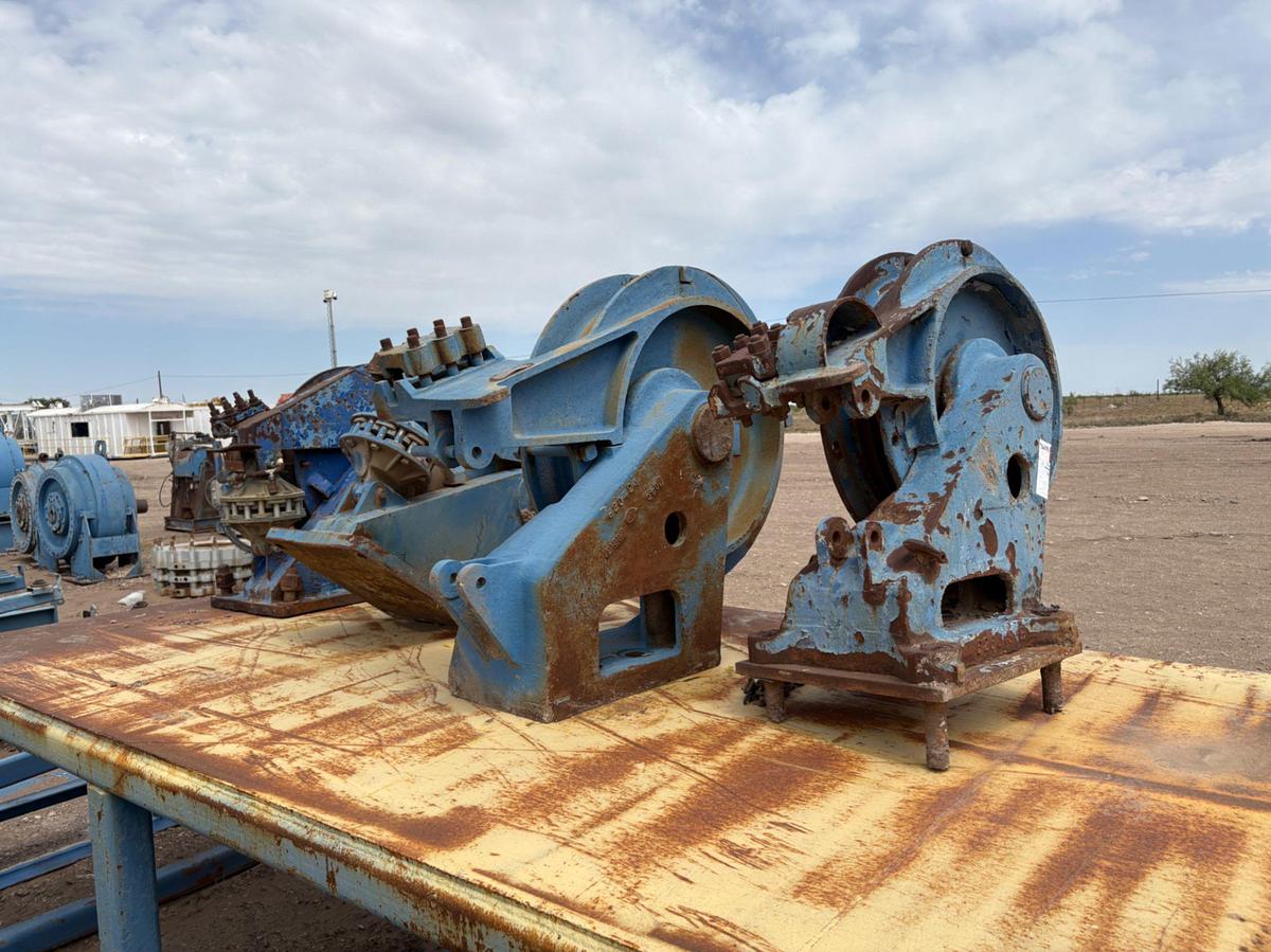 Used (4) cable reels
