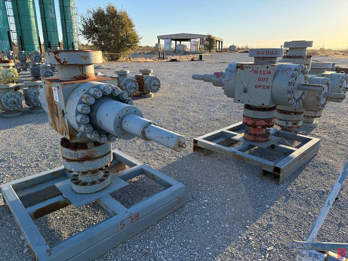 Used (4 X $) 7-1/16” 15K WP MANUAL FRAC VALVES