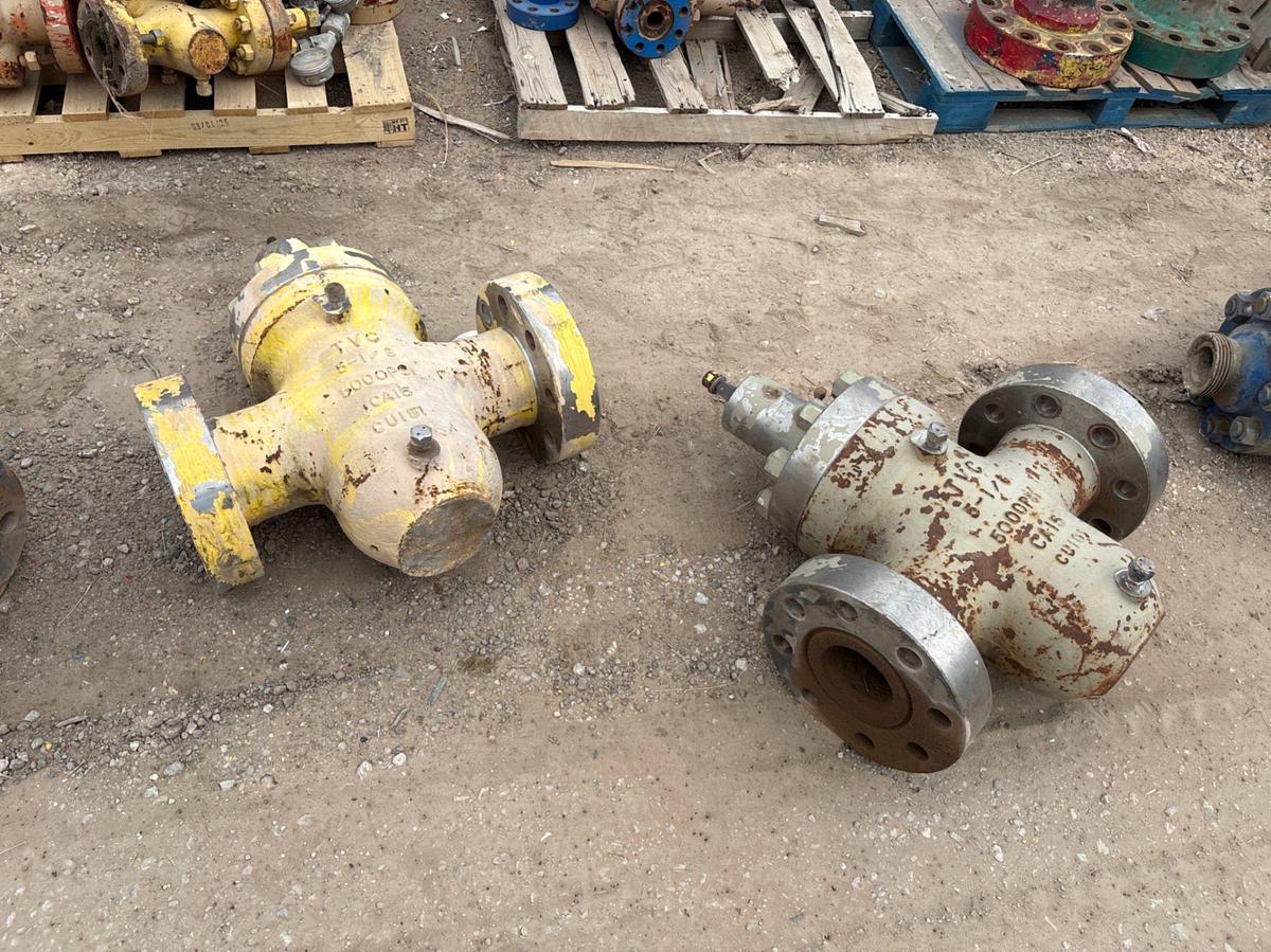 Used (9x$) (6) 4-1/16” 10K gate valves & (3) 4-1/16” 5K gate valves