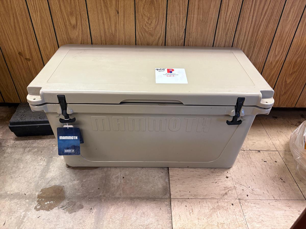 Used UNUSED Mammoth 125qt cooler