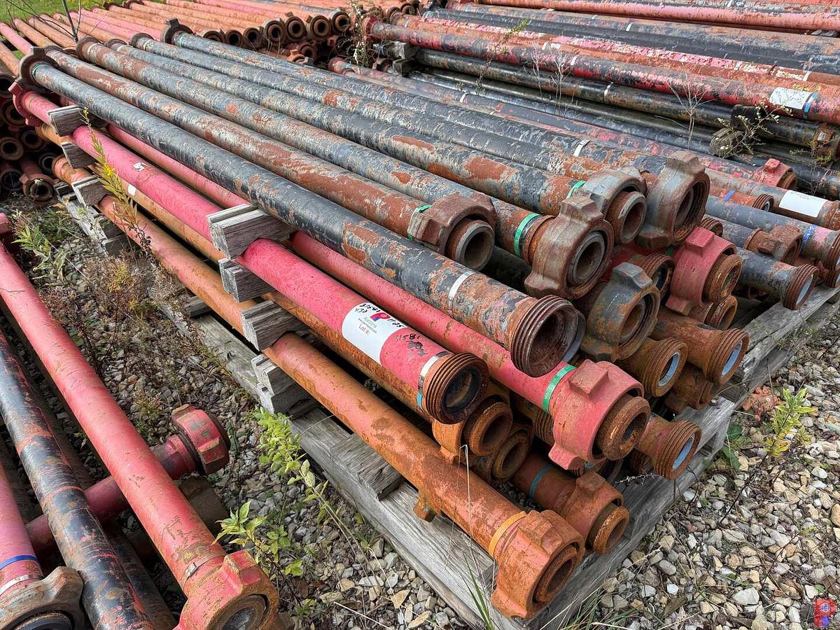 Used (32 X $) (32) 10’ JTS. OF 3” FIG 1502 15K WP FLOW IRON