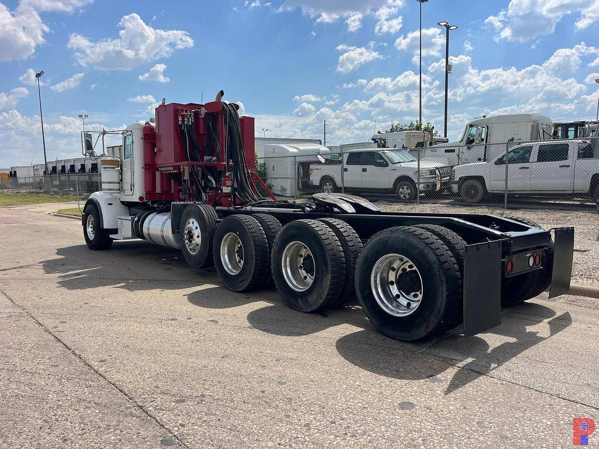 Used 2011 PETERBILT 367 TRI DRIVE 4-AXLE COIL TUBING HEAVY HAUL TRUCK