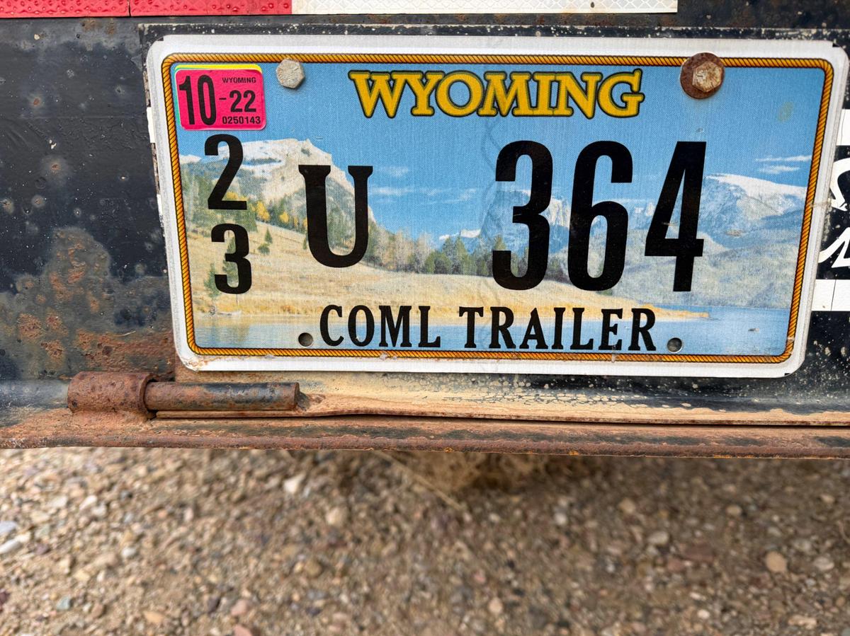 Used 1999 Donahue 24’ Flatbed Pintle Hitch Trailer