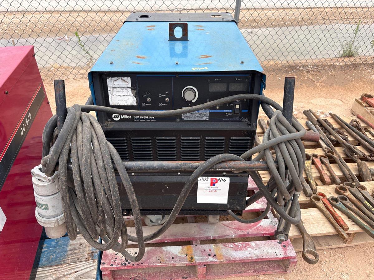 Used Miller deltaweld 302 portable welding machine