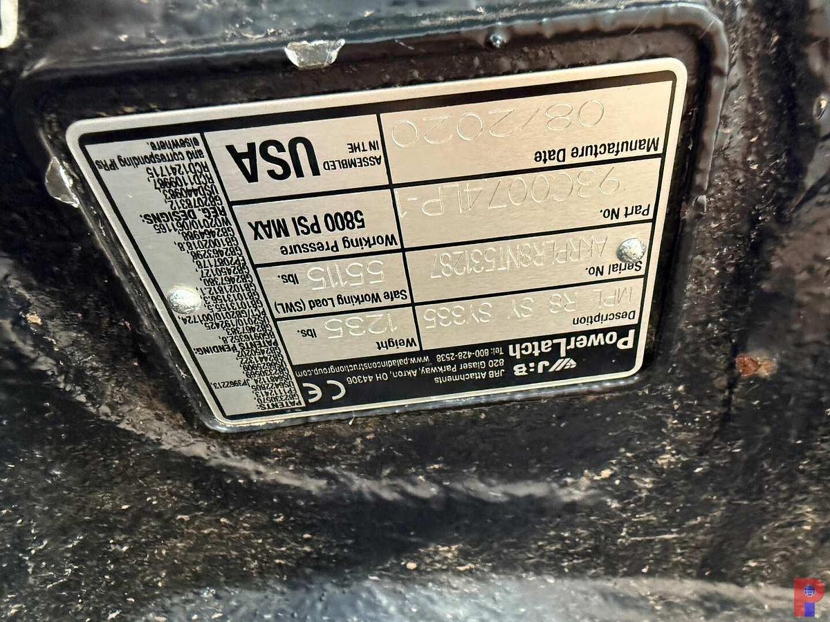 Used UNUSED JRB 25 TON EXCAVATOR POWER LATCH HYDRAULIC QUICK COUPLER
