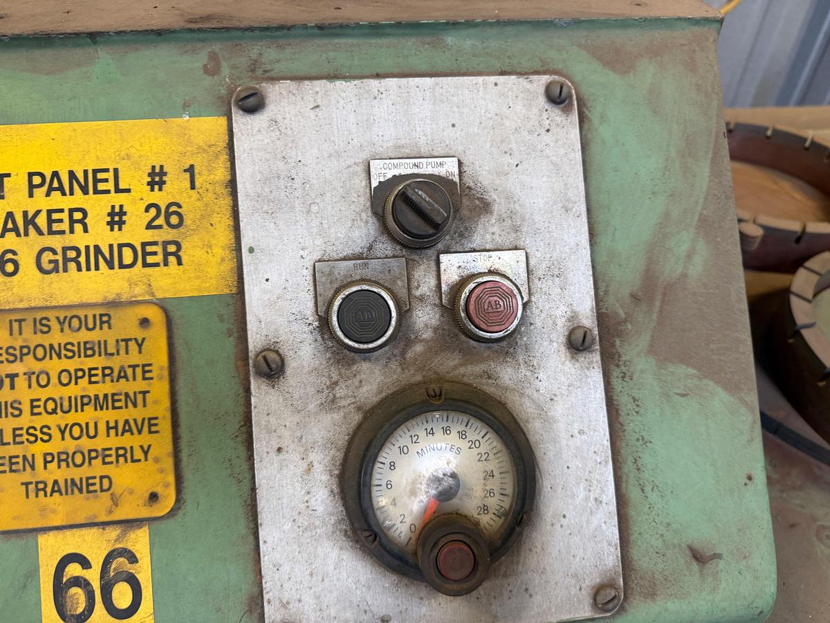 Used LAPMASTER MODEL 24 CRANE LAPPER MACHINE