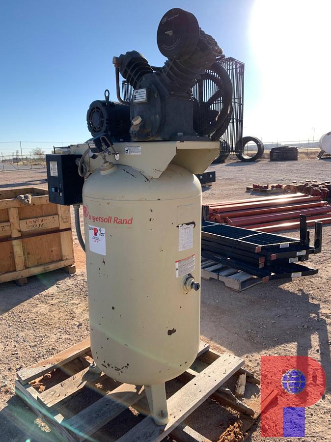 Used INGERSOLL RAND 90 GAL 175 PSI ELECTRIC AIR COMPRESSOR
