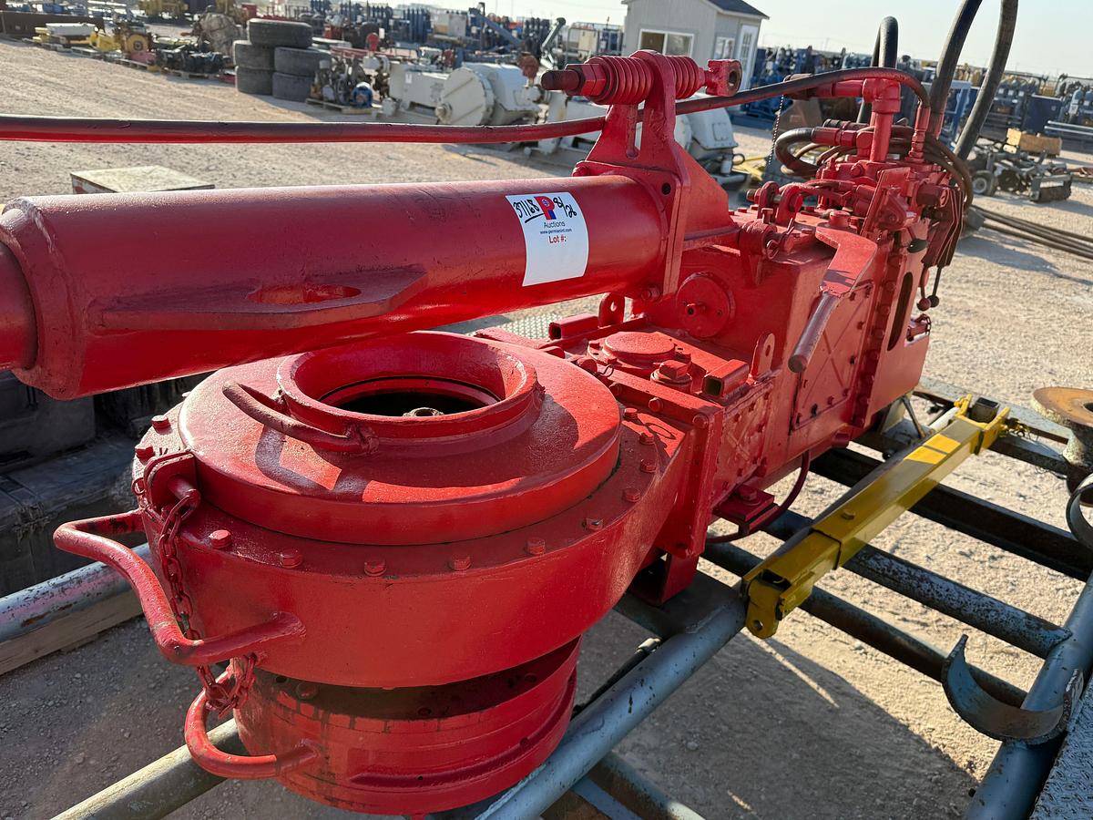 Used FOSTER 54-02 SIZE 2-3/8” - 8-5/8” HYD POWER TONG W/ BACK-UP, TONG CYL, TRANSPORT TRAILER