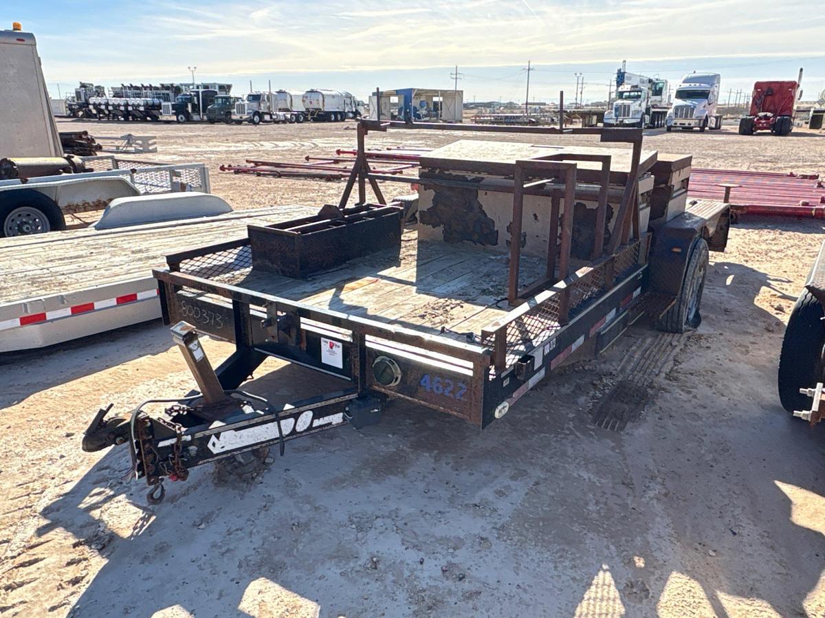 Used 2011 DIAMOND C 18’ X 7’ T/A BUMPER PULL UTILITY TRAILER