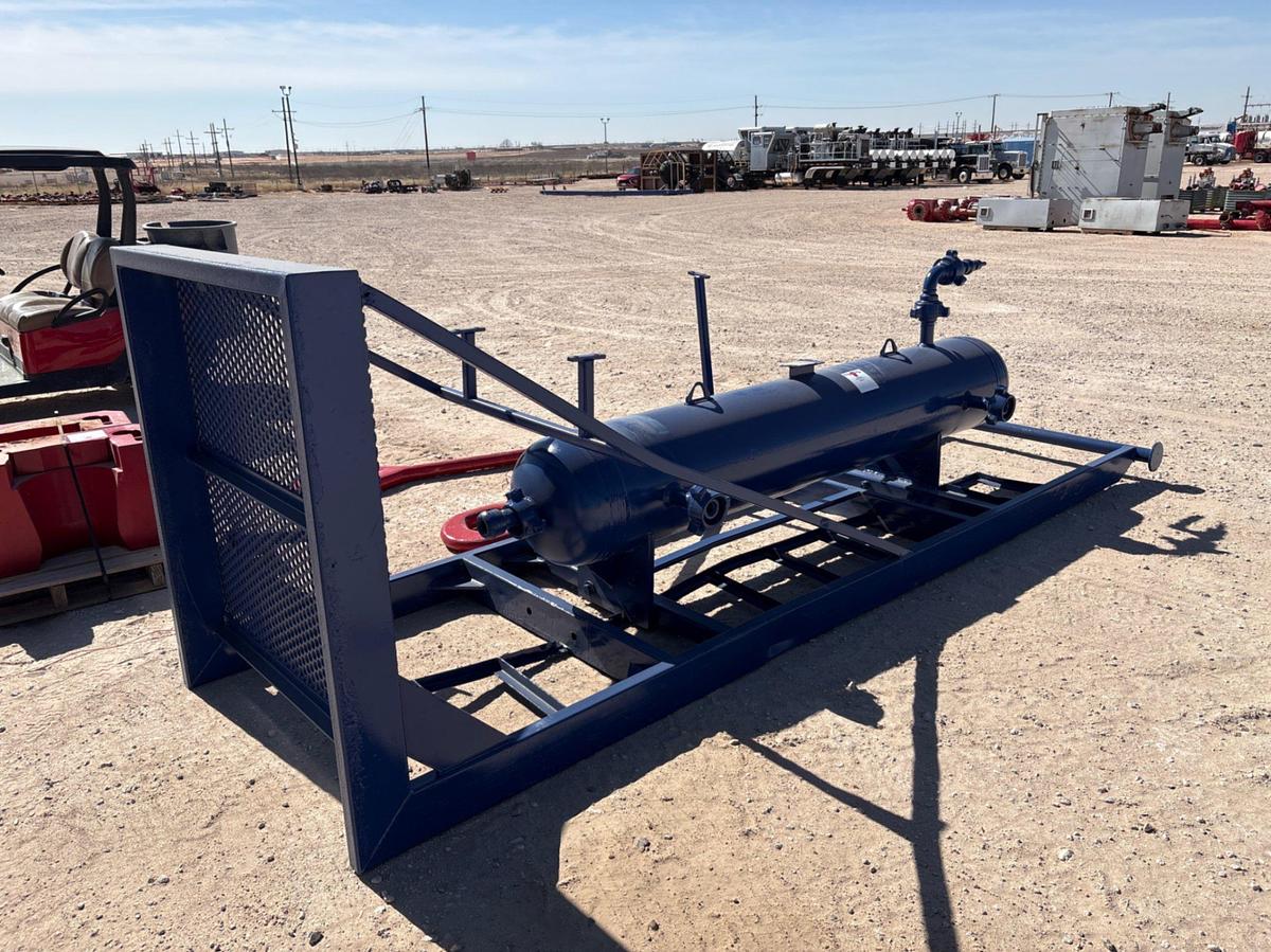 Used NTPV 18” x 96” 3,000PSI VERTICAL SAND SEPARATOR