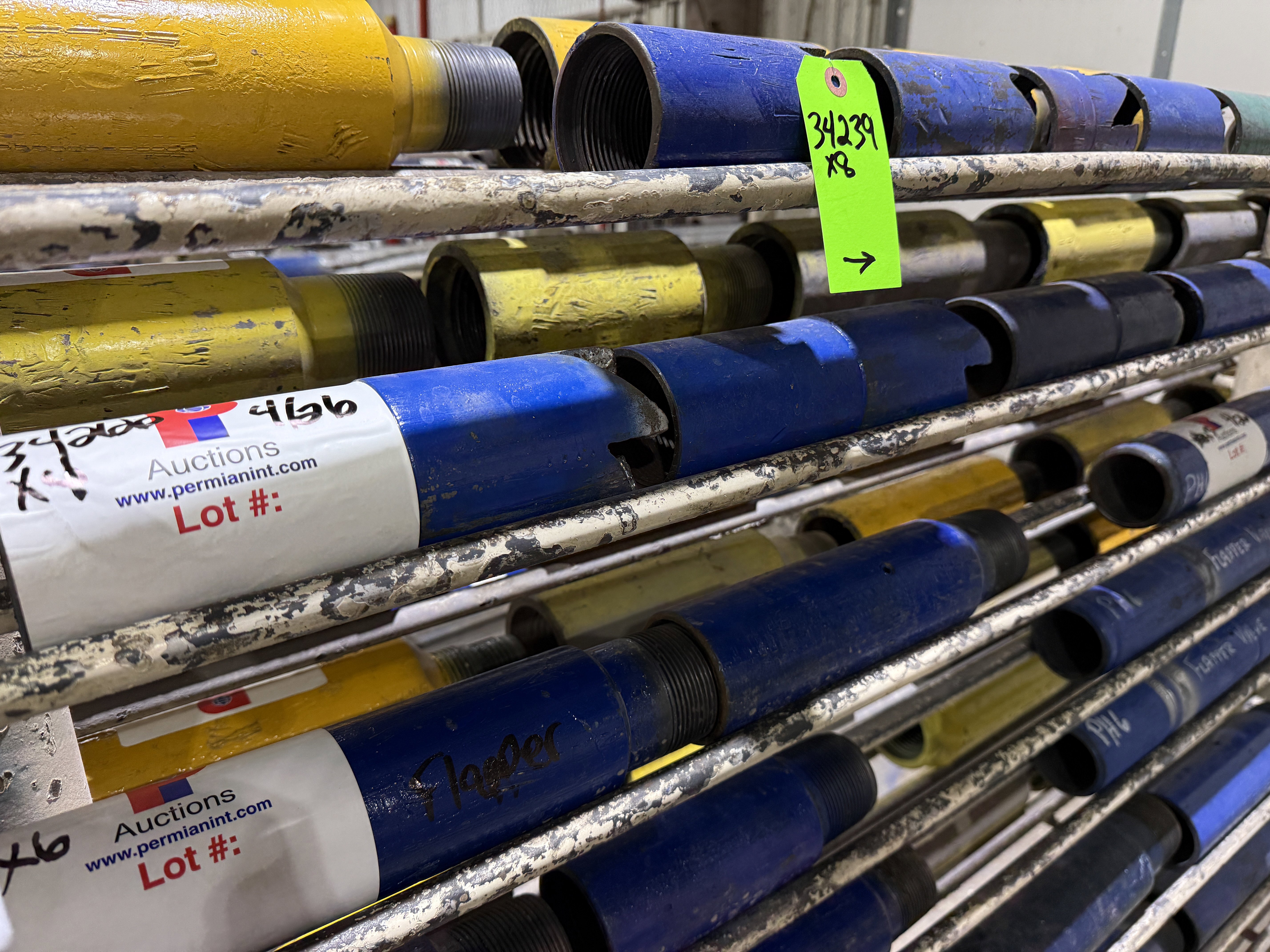 Used (4 X $) 3-1/16 KNOCKOUT COLLARS