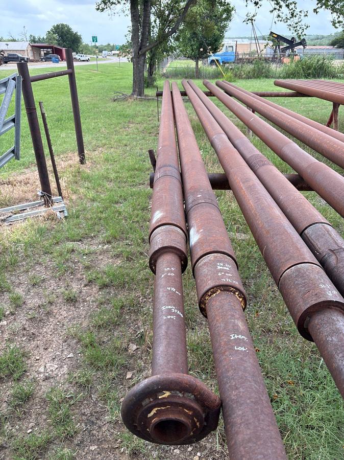 Used 6”OD x 2-3/8”ID x 29.5’L 4-1/2XH SLICK DRILL COLLAR