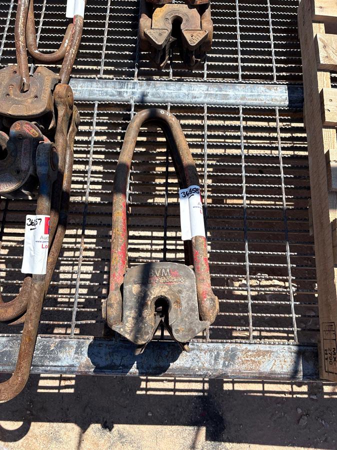 Used (3x$) (3) BVM plate type rod elevators