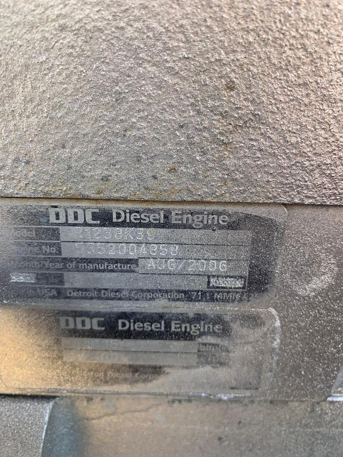 Used 2013 GARDNER DENVER GD-2250T 10K WP TRIPLEX PUMP (NEW REBUILD) P/B MTU 12V2000 1005-HP, SKIDDED