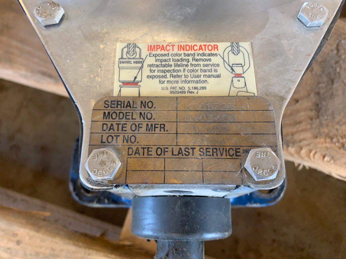 Used (5) SALA 130’ and 85’ Fall Protection System