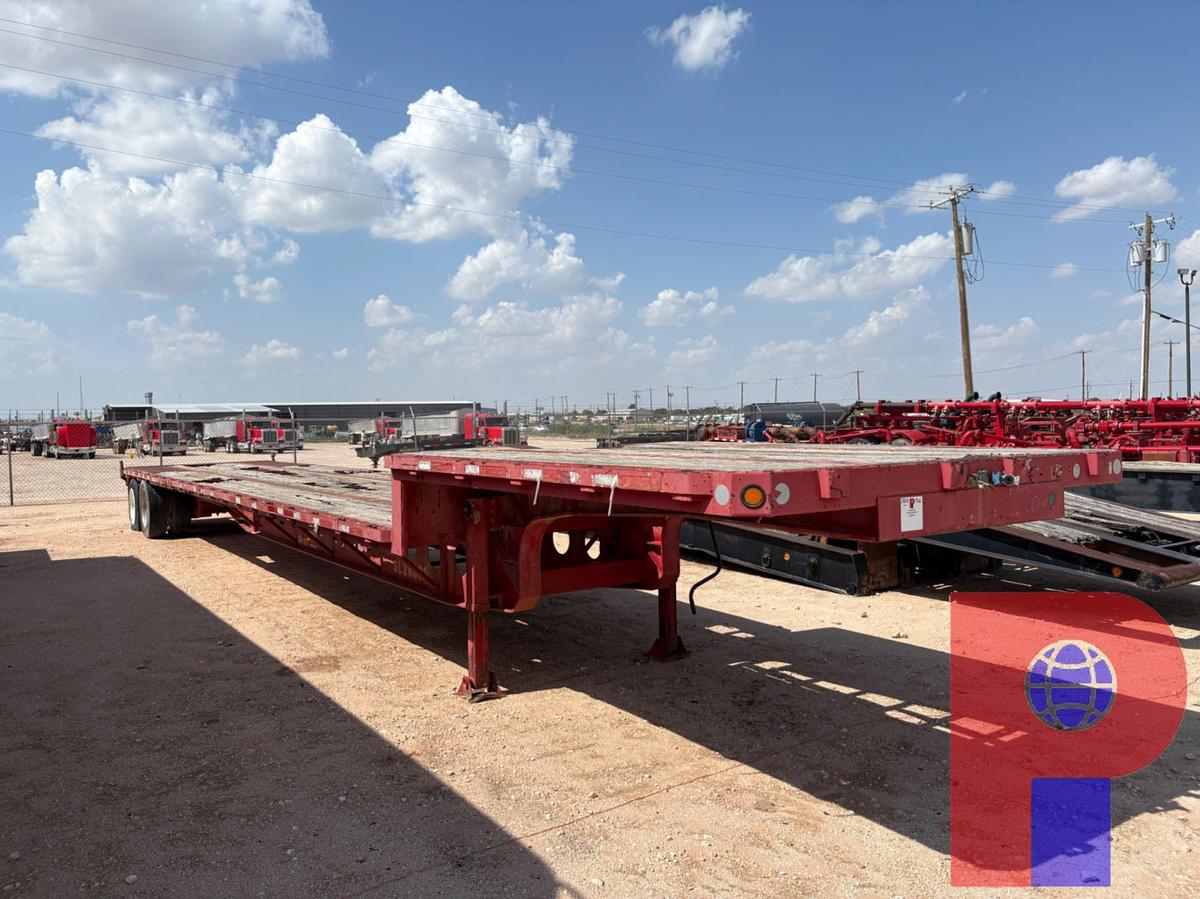 Used 2002 LUFKIN 53’ X 102” T/A STEP DECK TRAILER