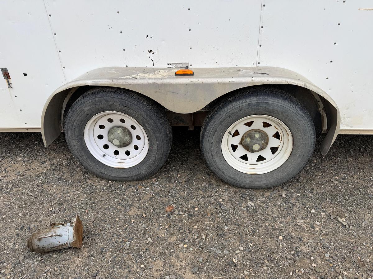 Used 2006 Haulmark 16’ t/a BP Dog House Trailer