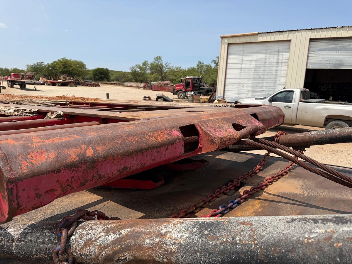 Used 1982 Aztec 40’ T/A Oilfield Float Trailer