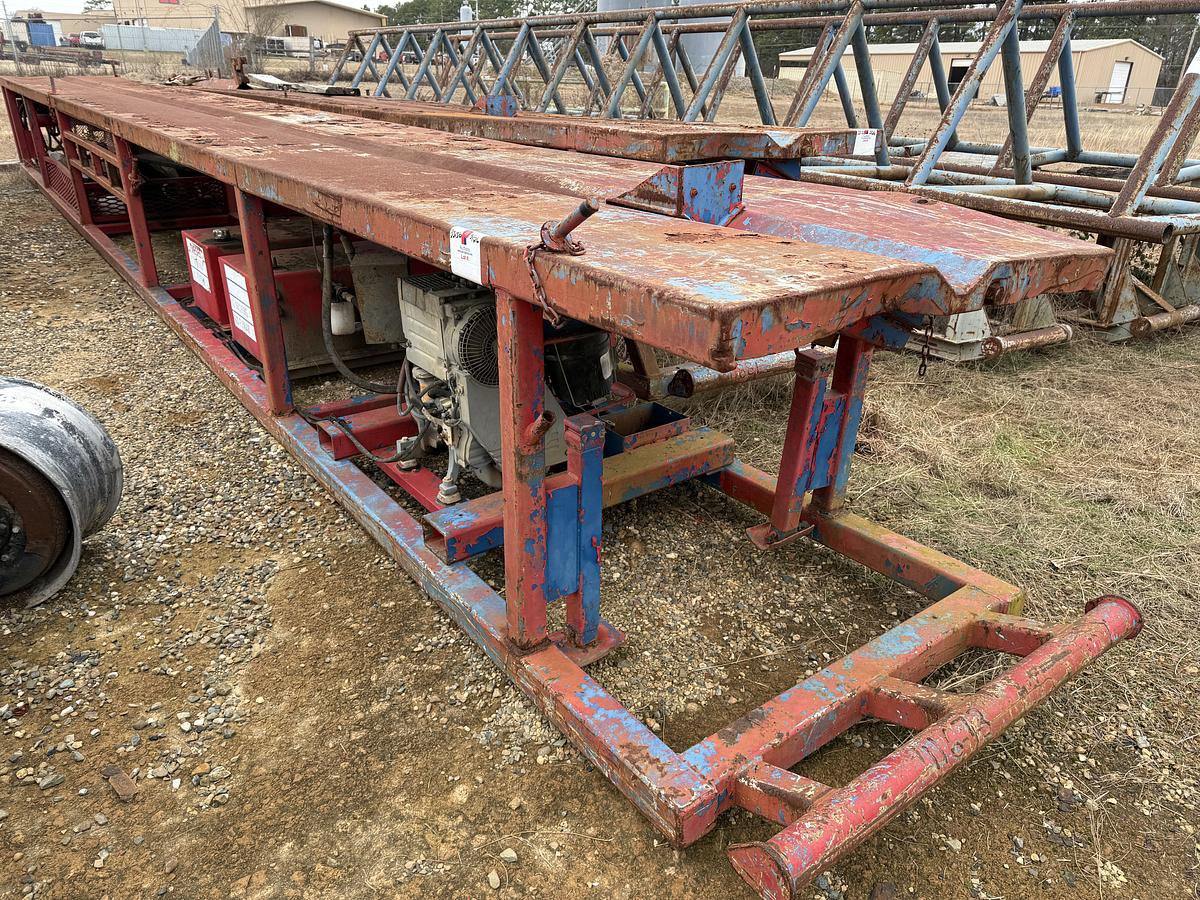 Used 40’ X 48” SKIDDED HYDRAULIC CATWALK