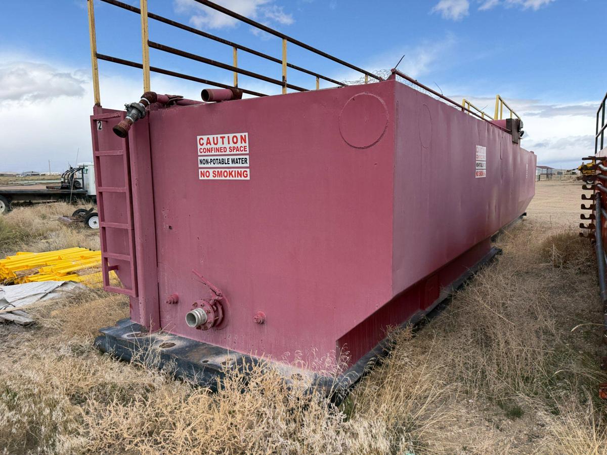 Used 18x9x6 Open Top Tank