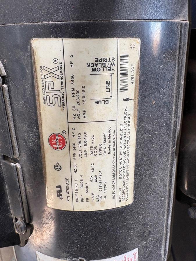 Used 2012 Challenger Lifts Model: 4015XFX, 15,000lbs 4-post car lift