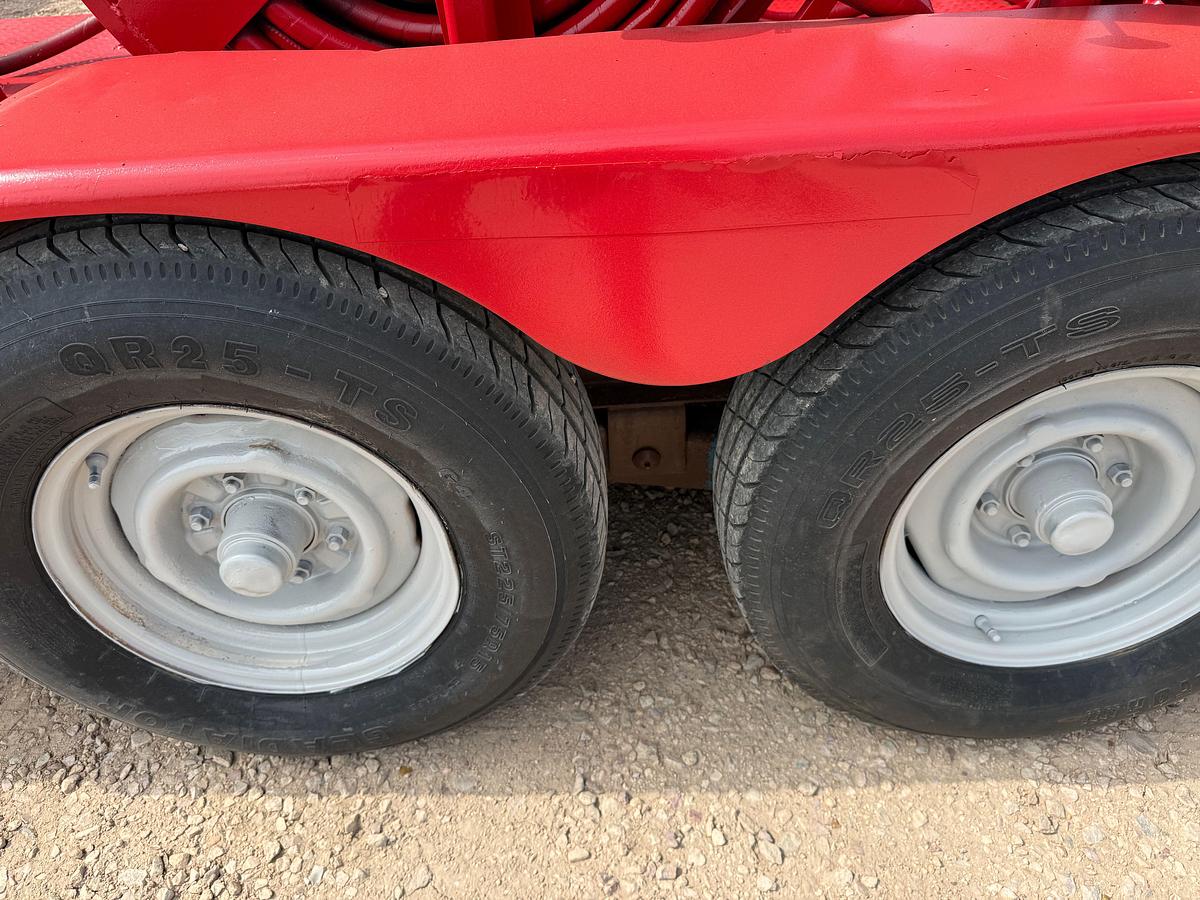 Used Logan 2.5 power swivel mtd on T/A bumper pull trailer