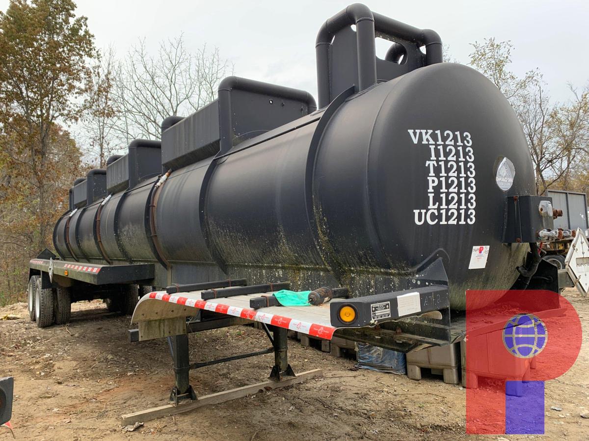 Used 2013 DRAGON 120BBL ACID TRANSPORT TRAILER