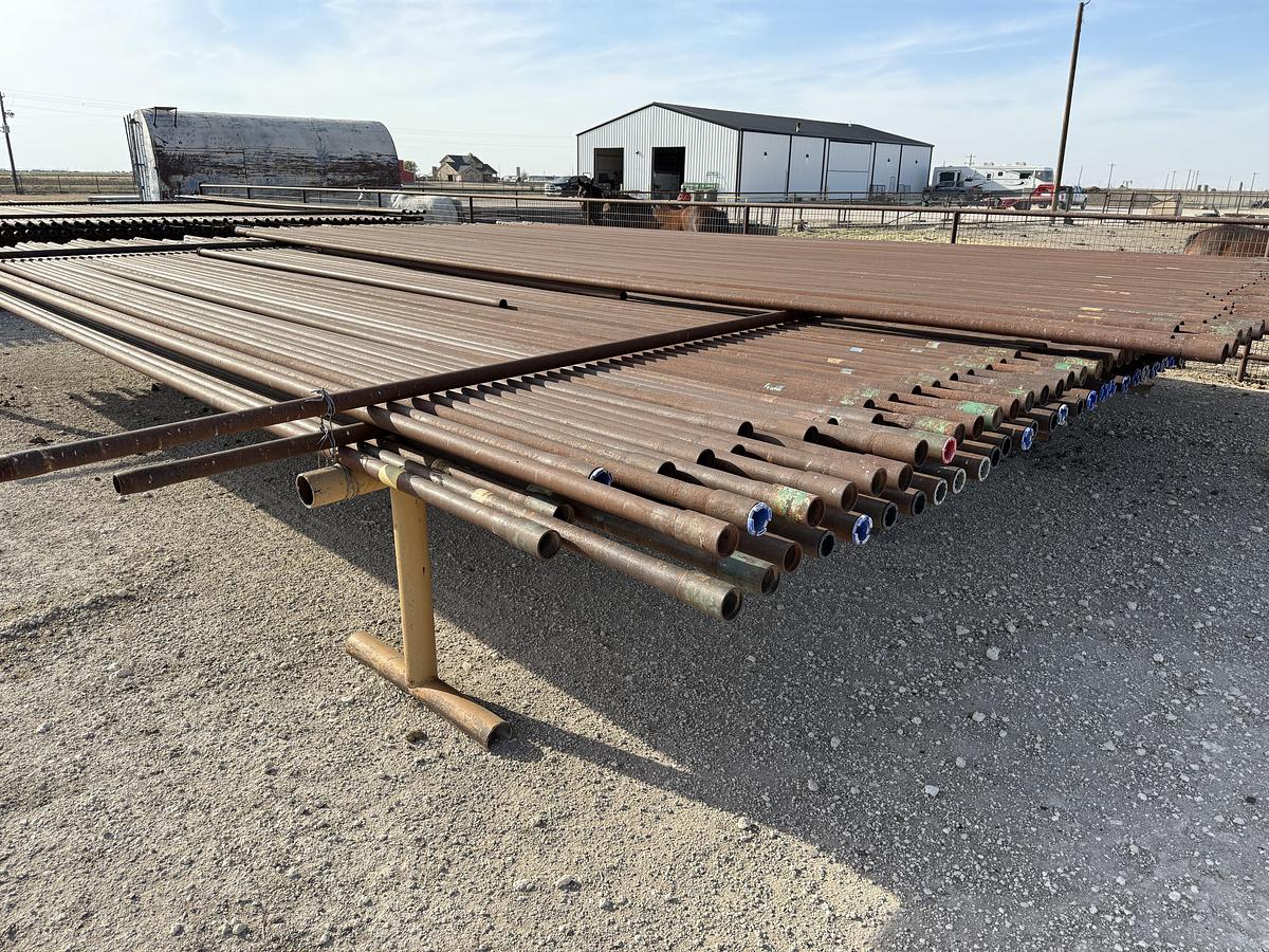 Used (9,858 FT. X $) (318 JTS) 2-3/8” EUE TUBING PIPE