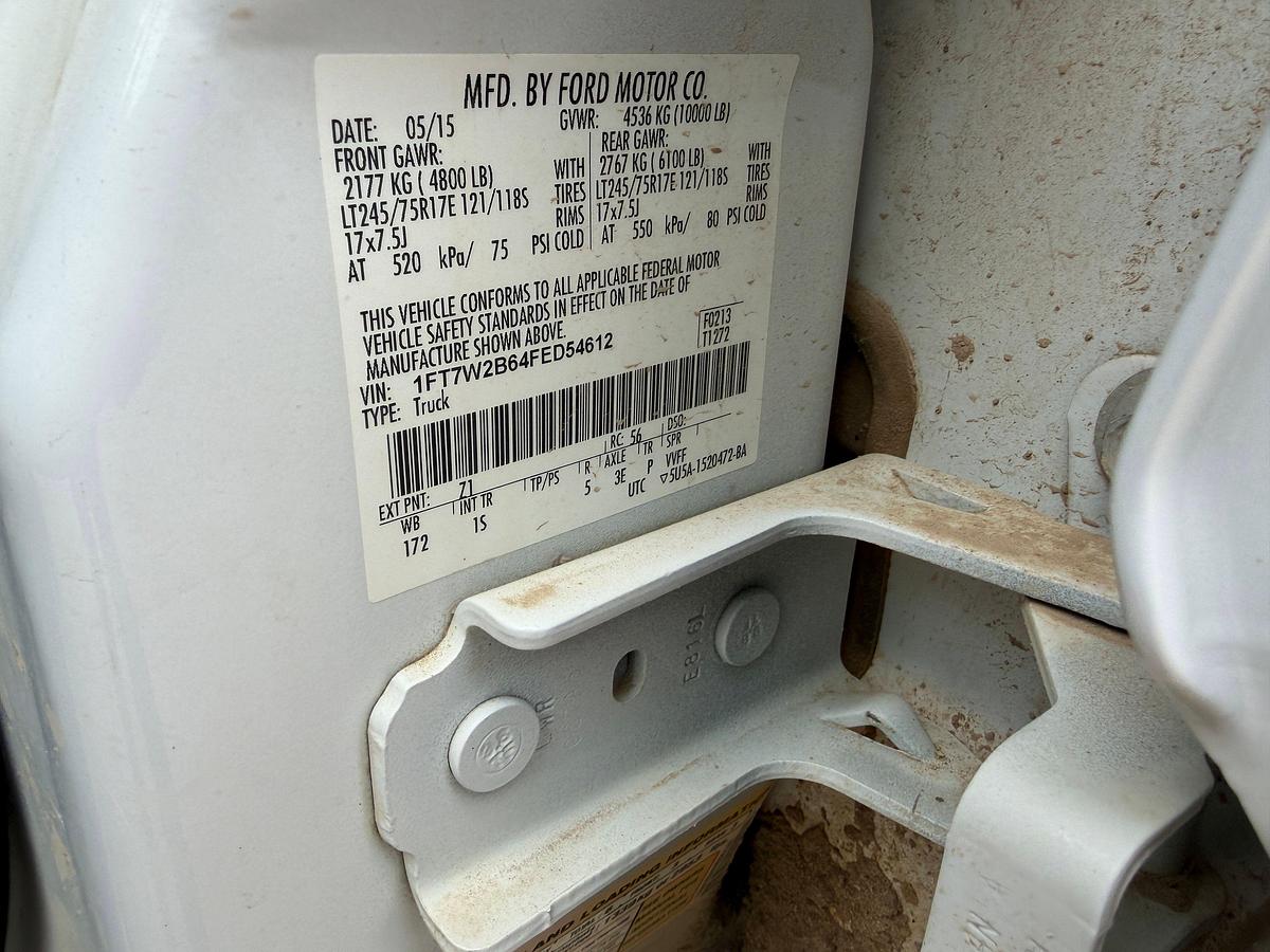 Used 2015 FORD F-250 SUPER DUTY XL 4X4 CREW CAB PICKUP