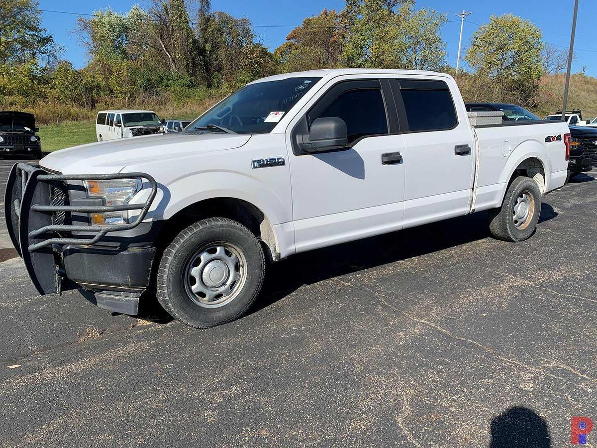 Used 2017 FORD F-150 XL 4X4 CREW CAB PICKUP