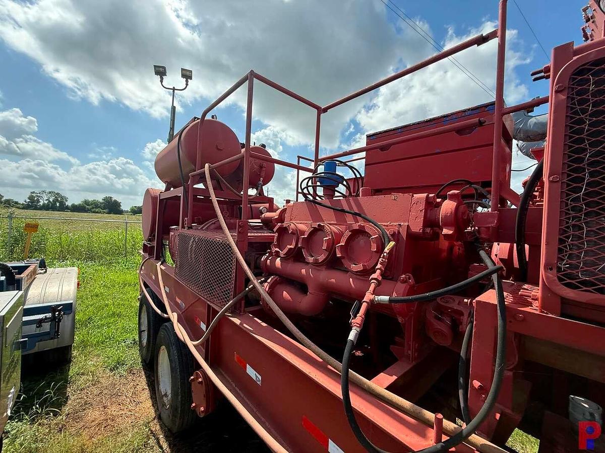 Used WESTERN ROUGH RIDER 1000 HP 10K TRIPLEX DOUBLE PUMP TRAILER