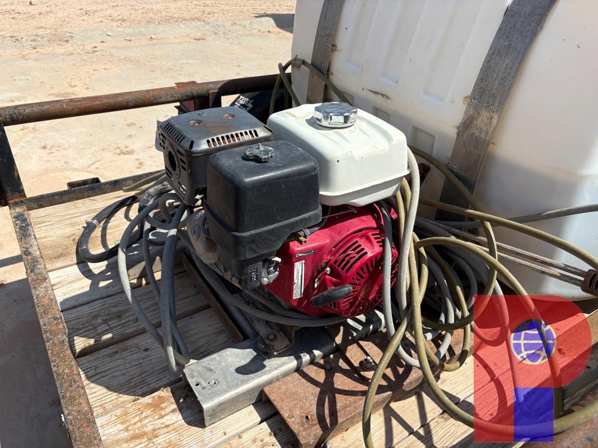 Used 2019 STAGECOACH TRAILERS 10’ X 5’ S/A BUMPER PULL PRESSURE WASHER TRAILER