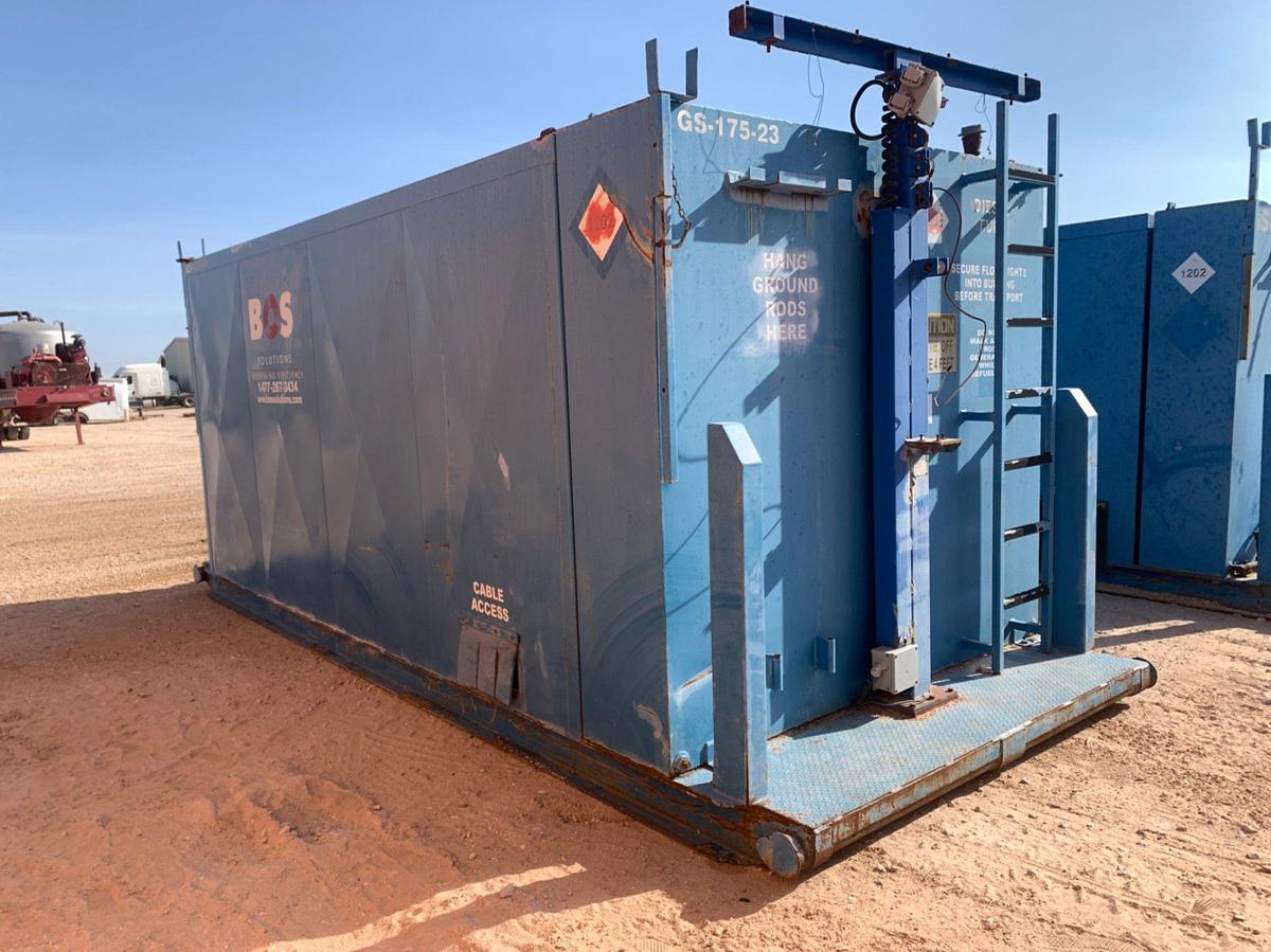 Used 22’ L x 8’ W x 9’ T Skidded Generator House