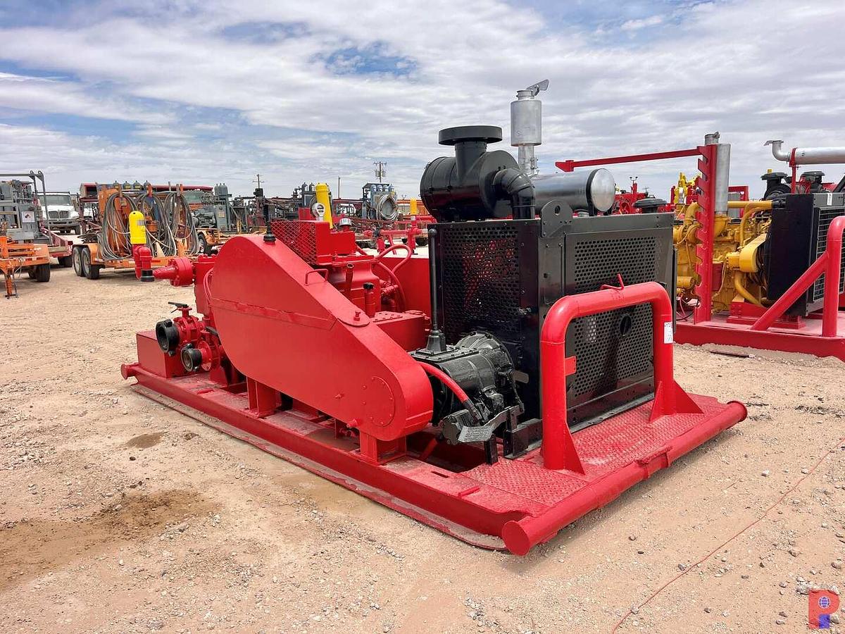 Used GARDNER DENVER TEE TRIPLEX PUMP UNIT, SKIDDED
