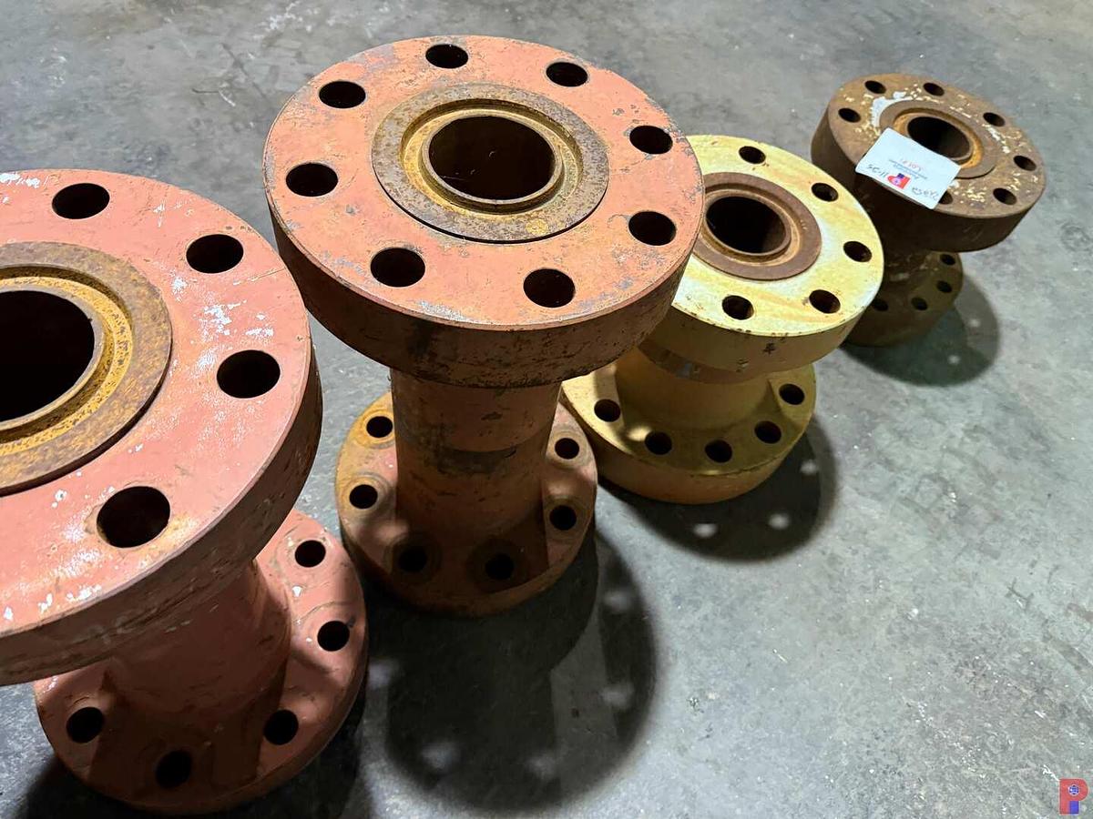 Used (6) 4-1/16” X 1.4’ -2’ SPOOL ADAPTERS