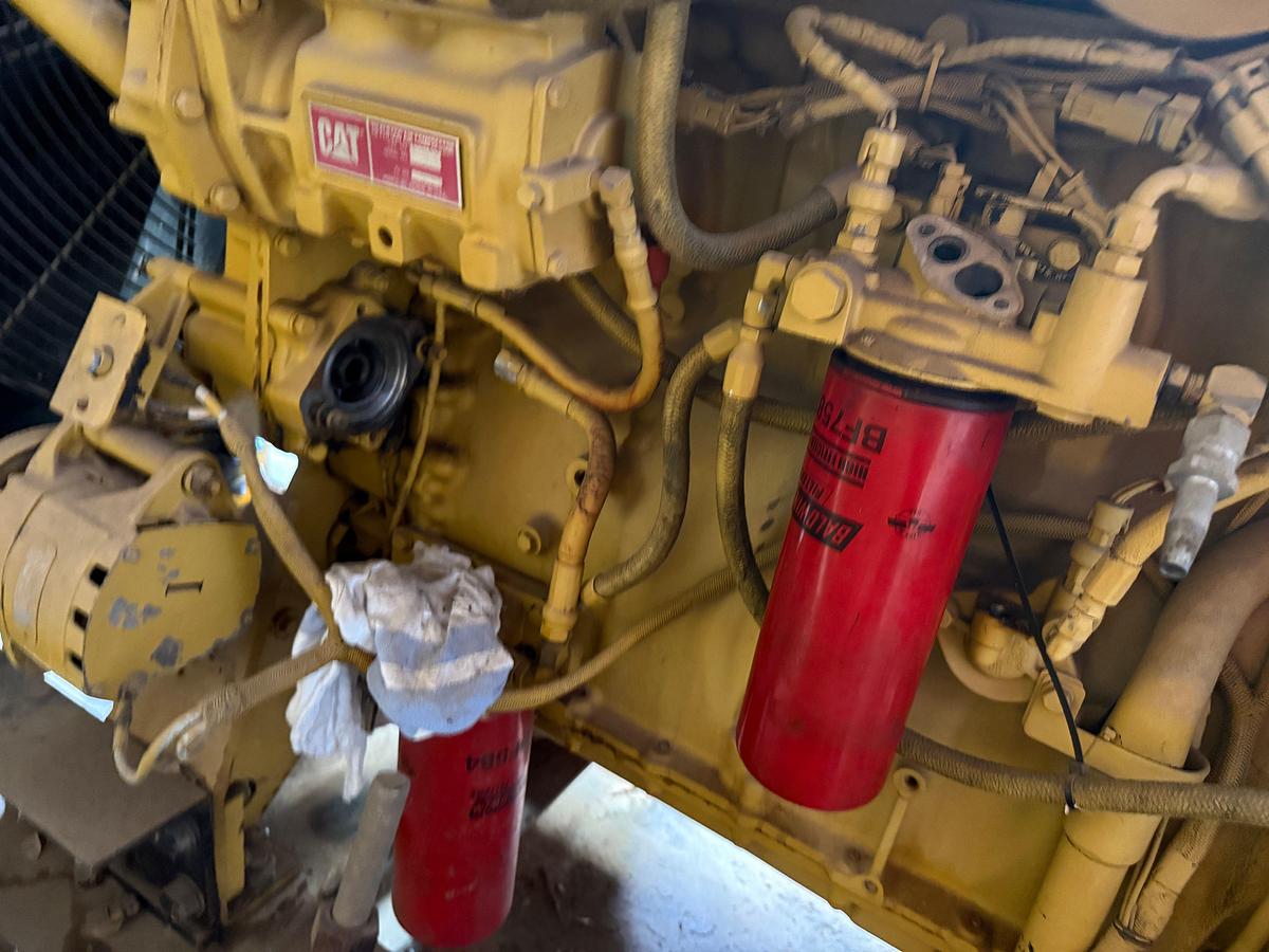 Used (2009 REBUILT) CATERPILLAR C-15 POWER UNIT, SKIDDED