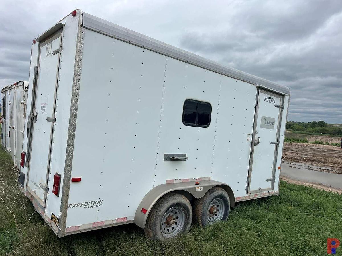 Used CARGO CRAFT 15’ T/A BP CREW / DOGHOUSE TRAILER