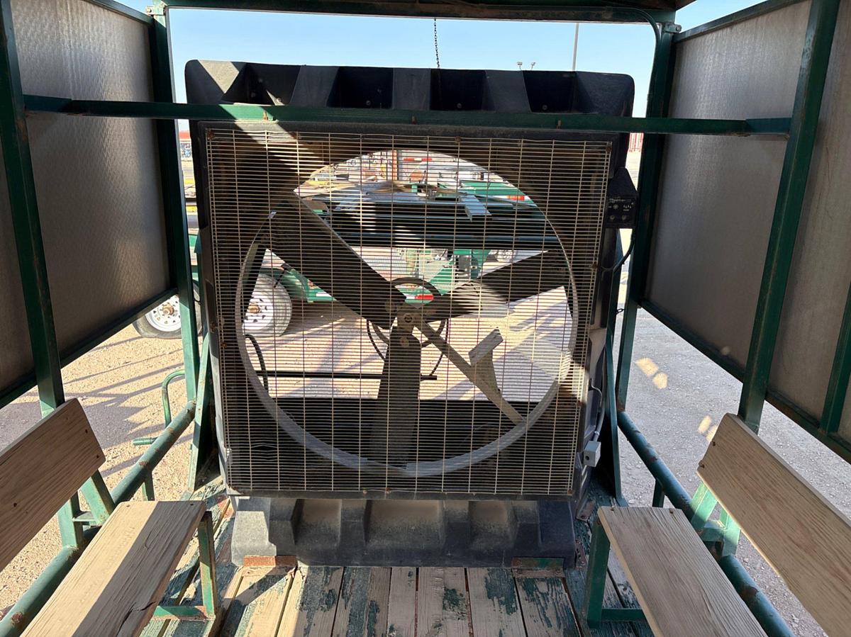 Used 2011 R&D 20’ X 7’ T/A GOOSENECK COOL DOWN TRAILER