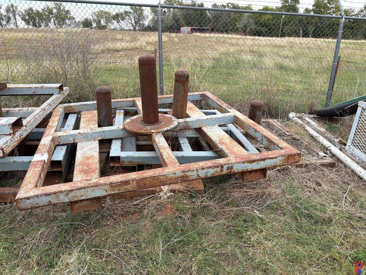 Used (4X$) 7’ X 7’ FRAC VALVE/BOP TRANSPORT SKIDS