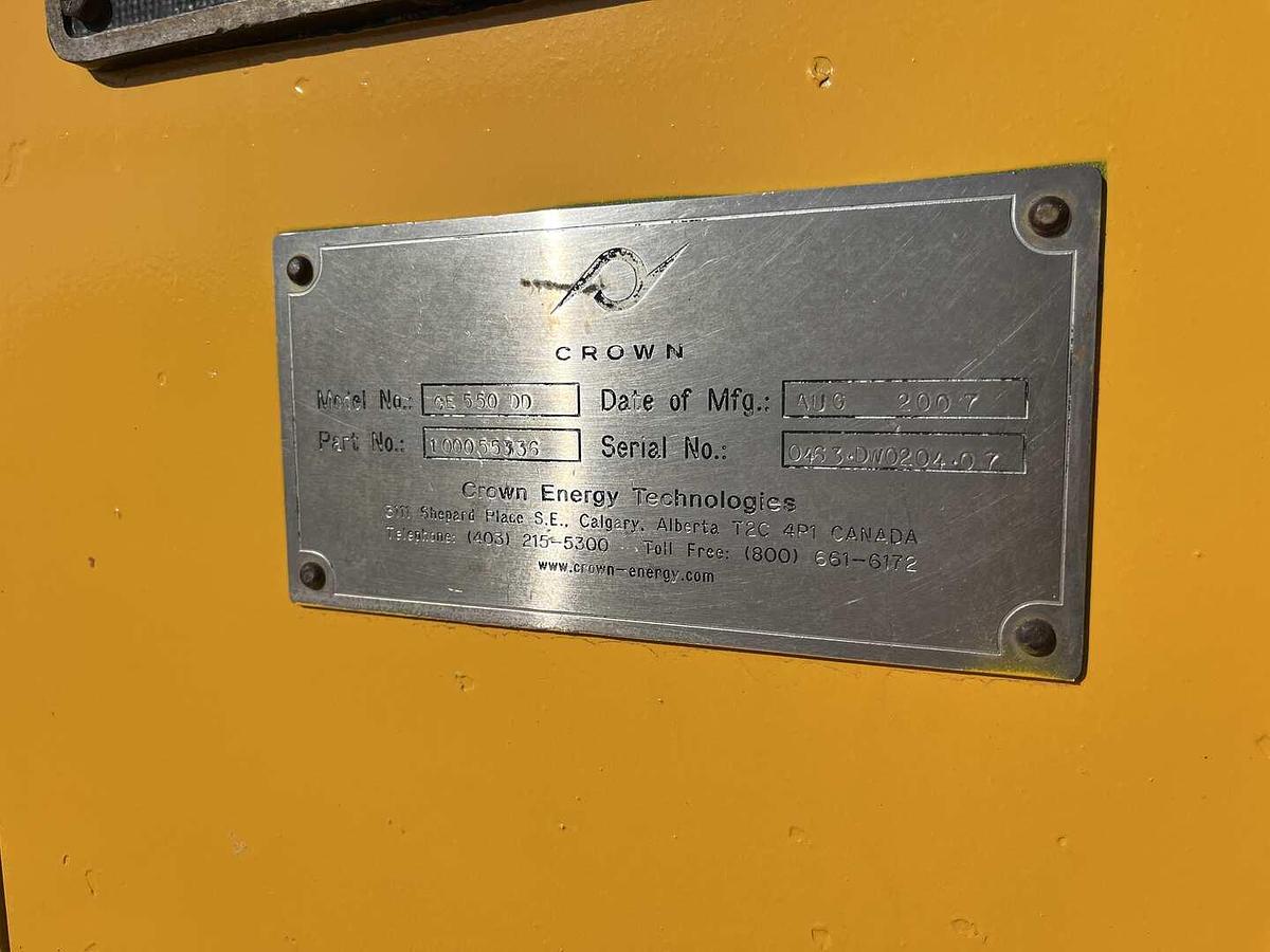 Used 2007  CROWN CE550 DBL DRUM WELL SERVICE RIG