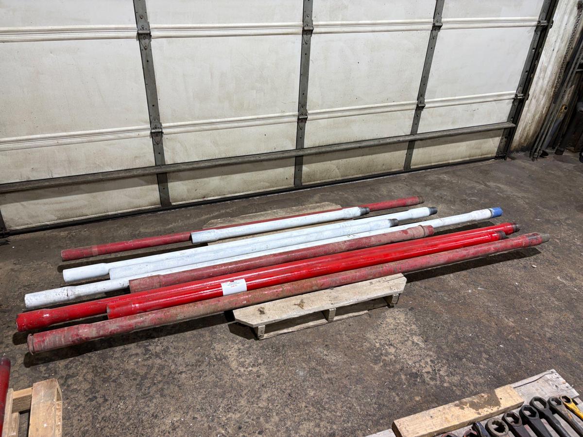 Used (2 pallets) (17) assorted size tubing extensions